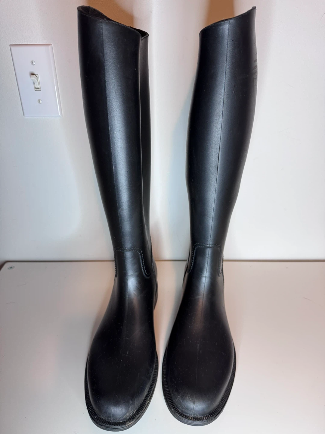 Decathlon schooling adult horse riding long boots - photo 2