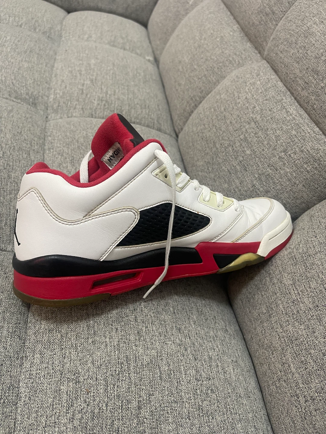 Air Jordan 5 Low Fire Red