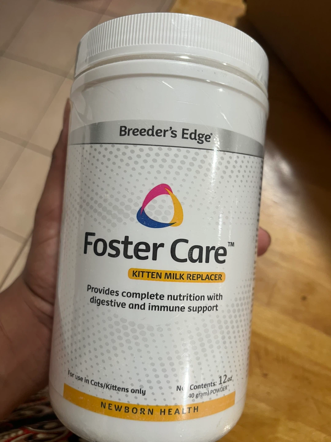 Breeder's Edge Foster Care Kitten Milk Replacer 12 oz