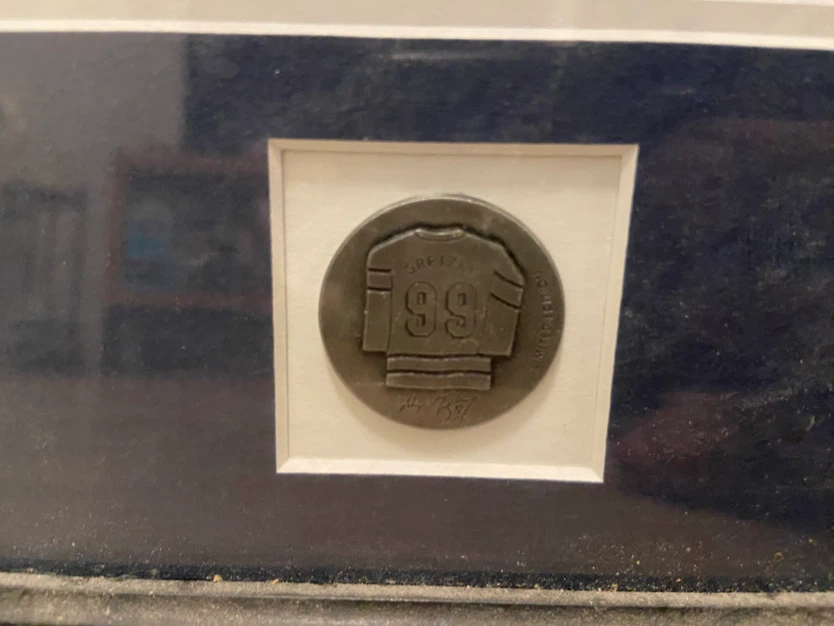 Wayne Gretzky Framed Commemorative Photo