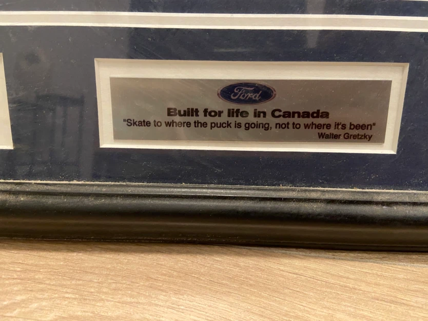 Wayne Gretzky Framed Commemorative Photo - photo 4