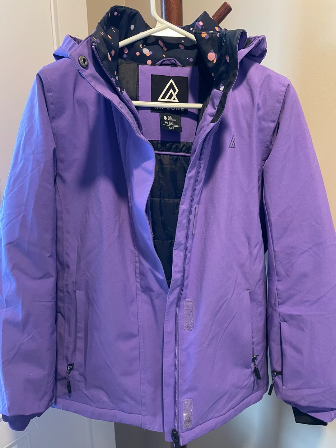 Girl’s Ripzone Purple Winter Jacket