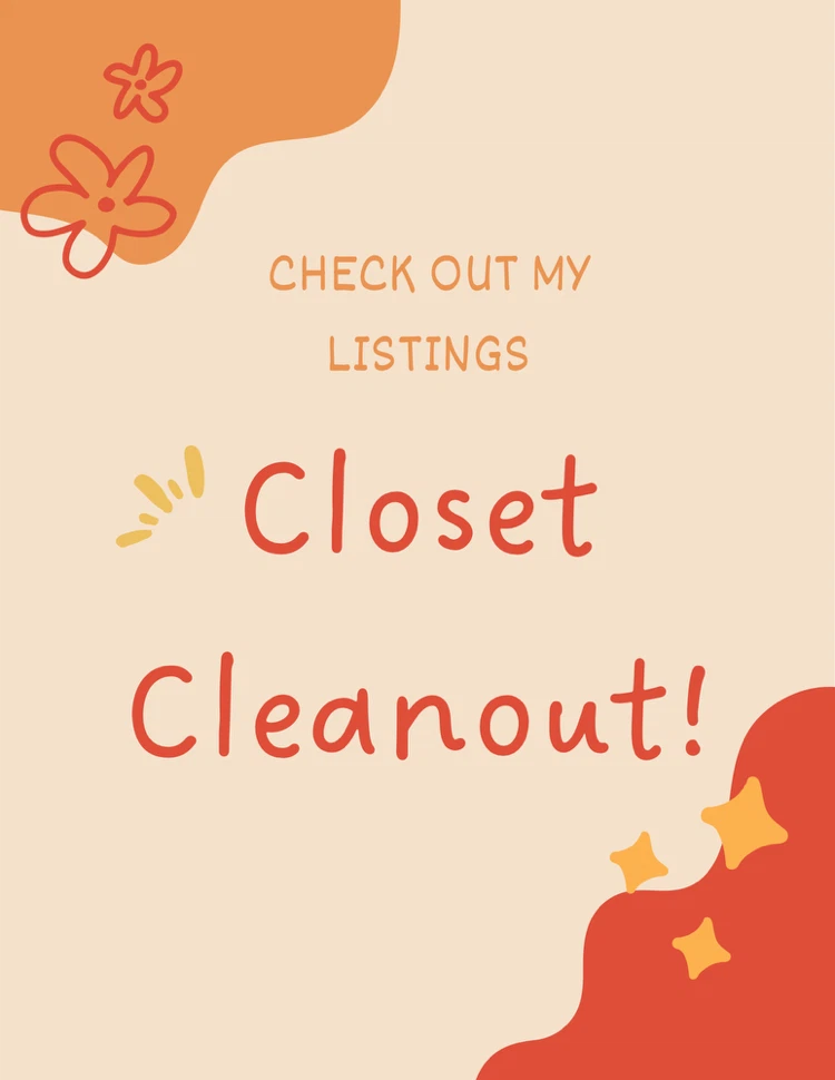 Closet clean out