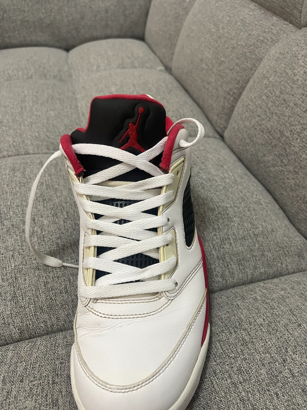 Air Jordan 5 Low Fire Red - photo 2