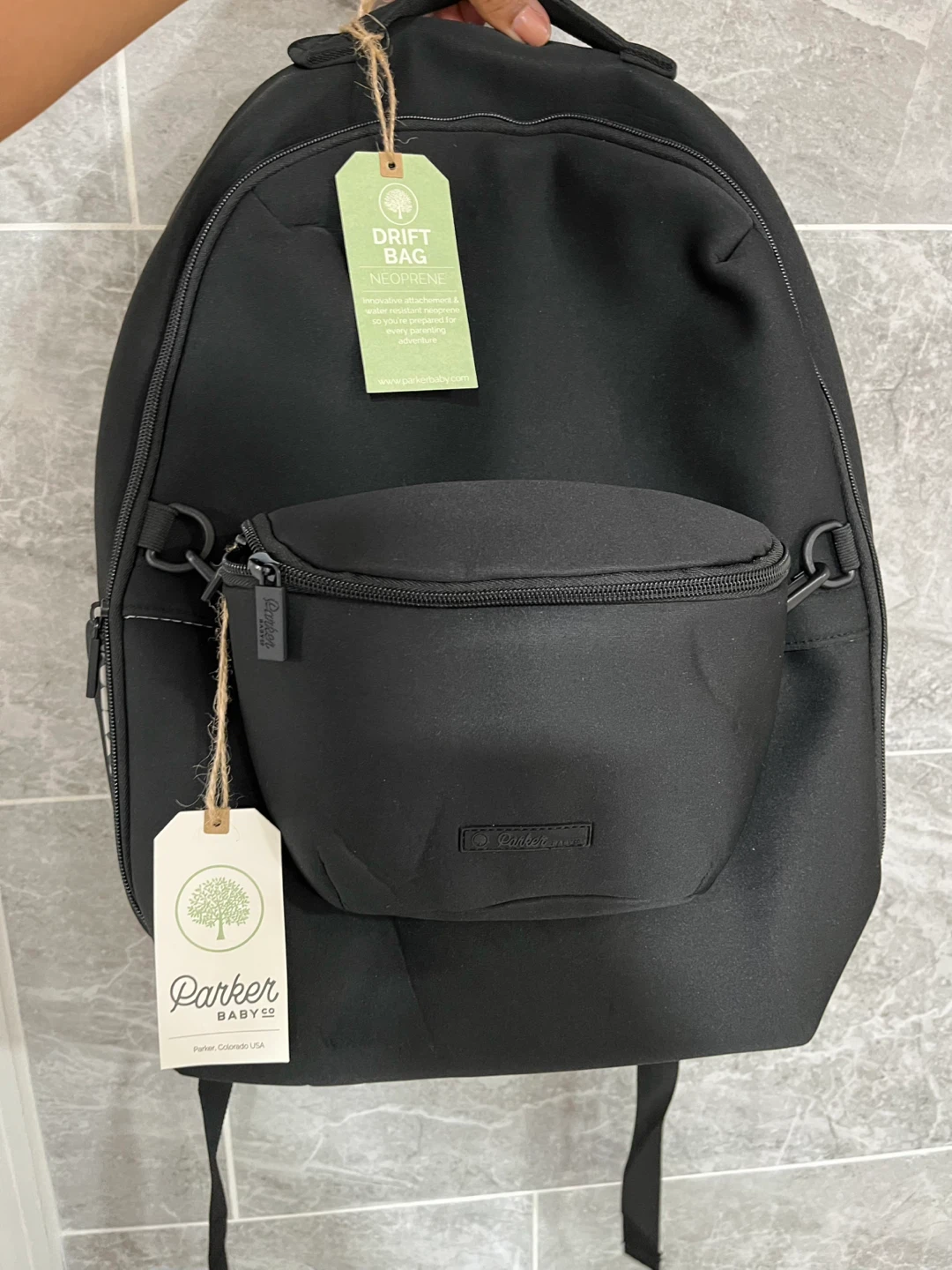 Parker Baby Co. Drift Diaper Bag