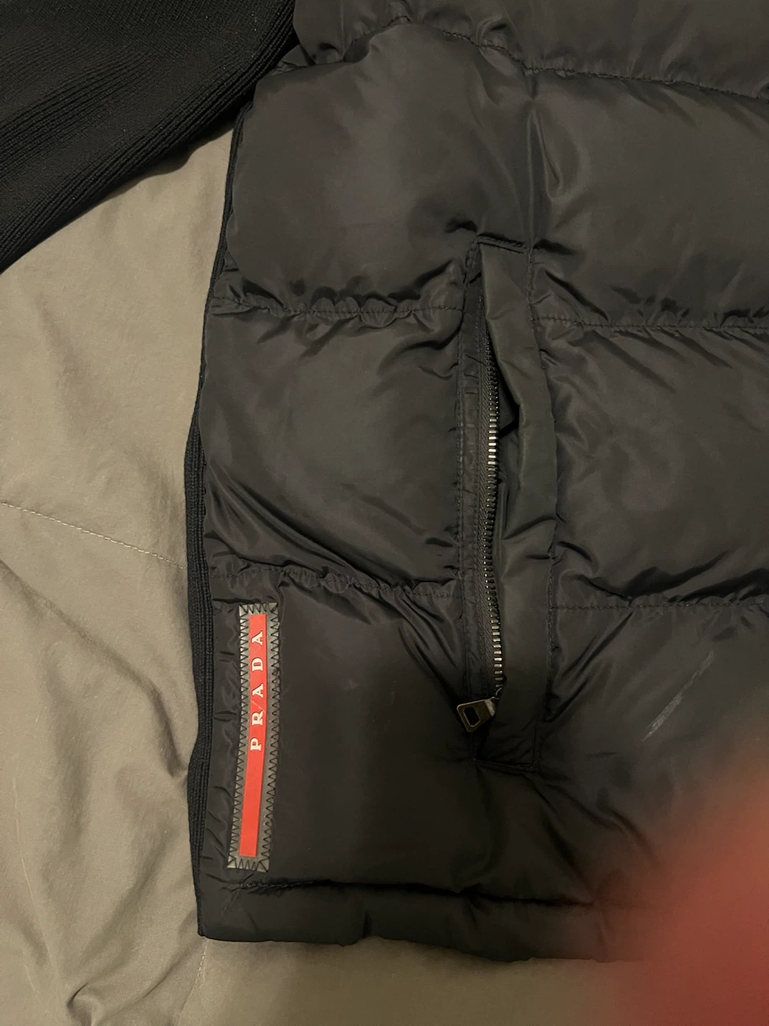 Mens Prada Hybrid Down Jacket Size 52 - photo 3