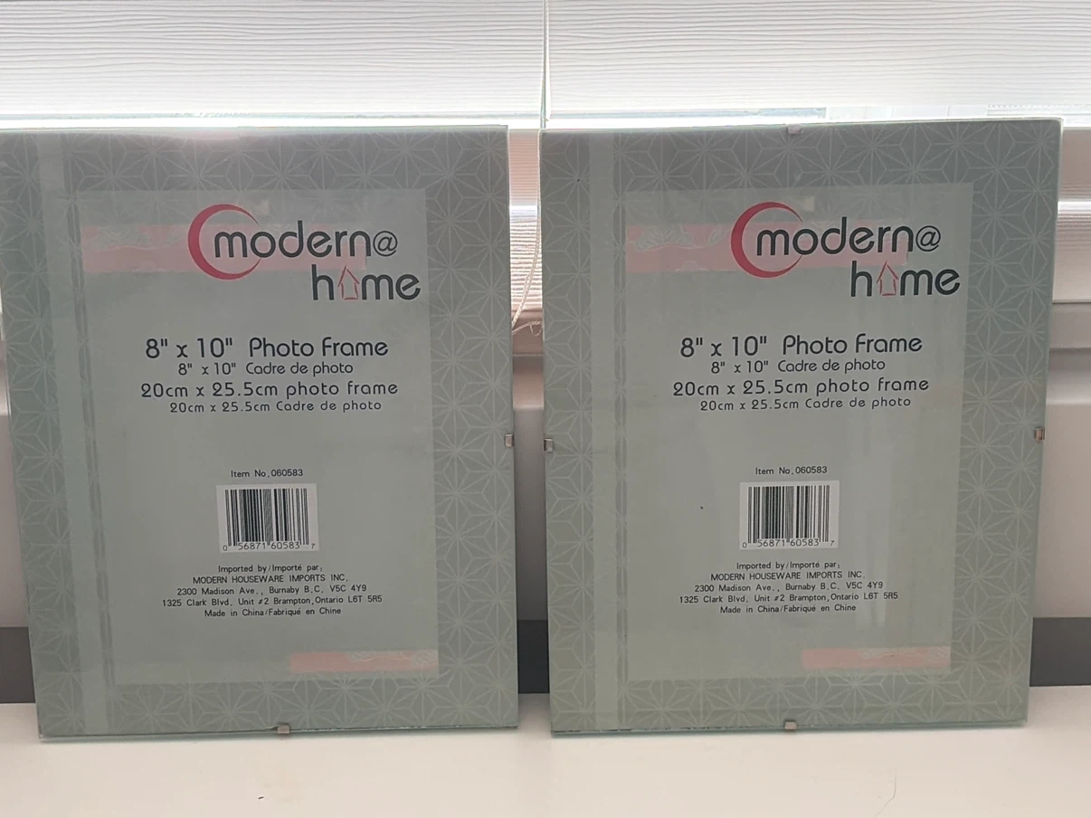 2 Modern@Home 8 x 10 Photo Frames
