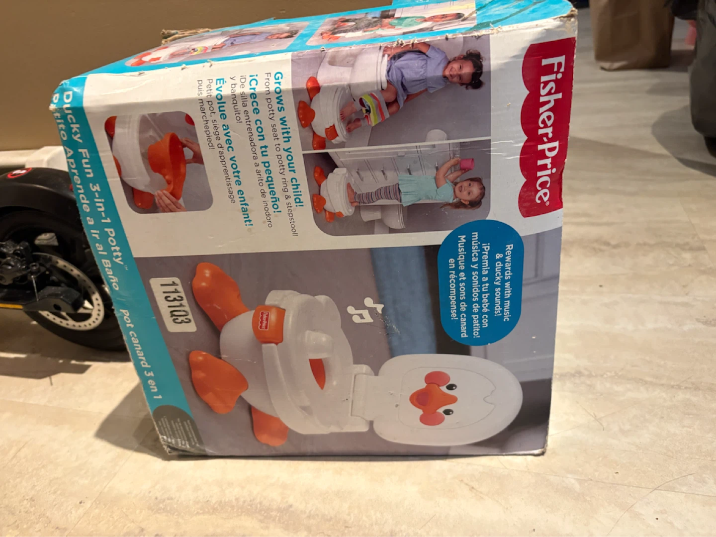 Fisher-Price Ducky Fun 3-in-1 Potty