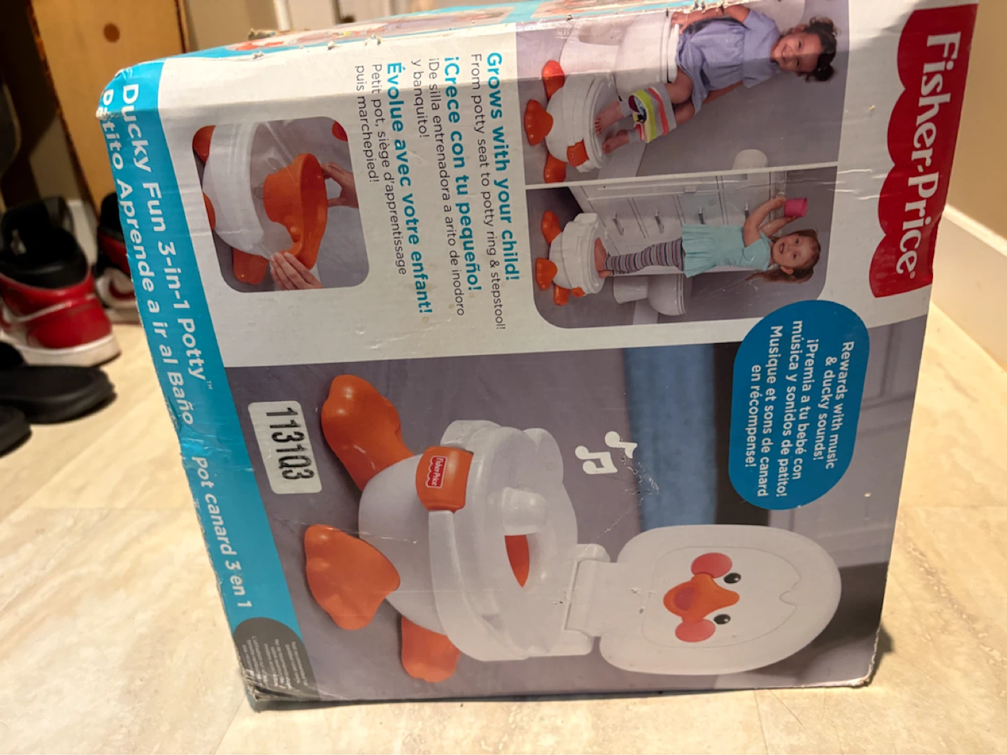 Fisher-Price Ducky Fun 3-in-1 Potty - photo 2