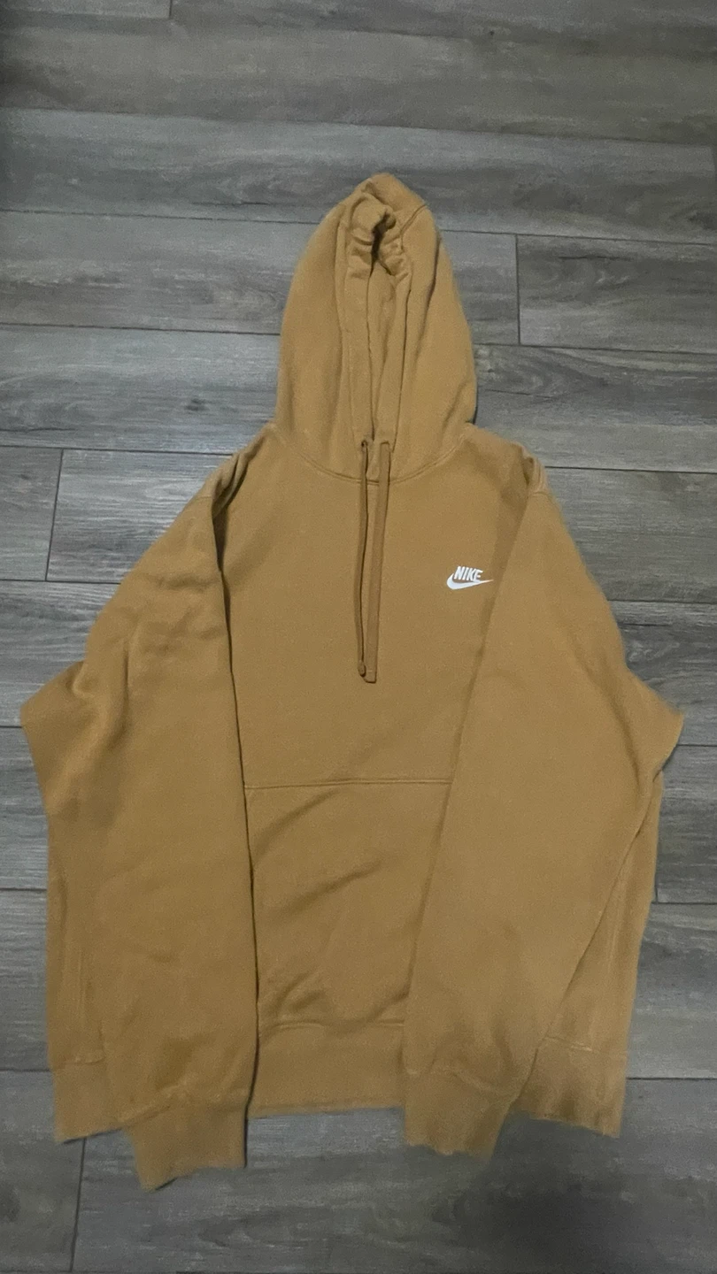Nike Mustard  brown Hoodie
