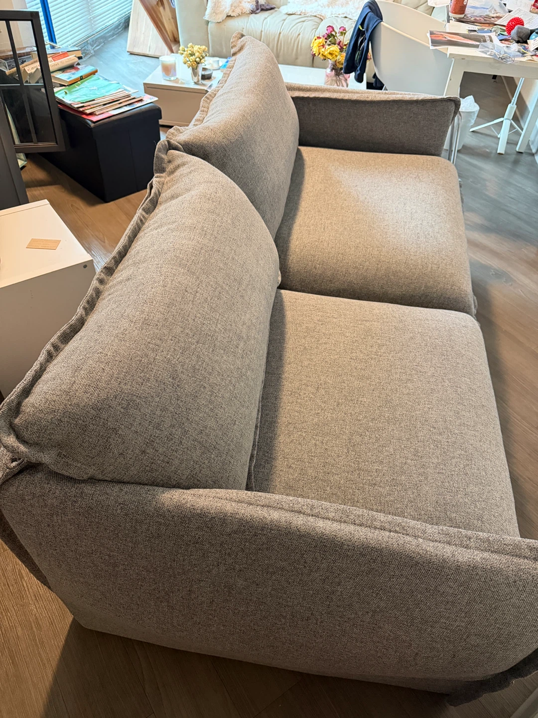 Anabei Modular Performance 2-Seater Sofa-Gray - photo 2