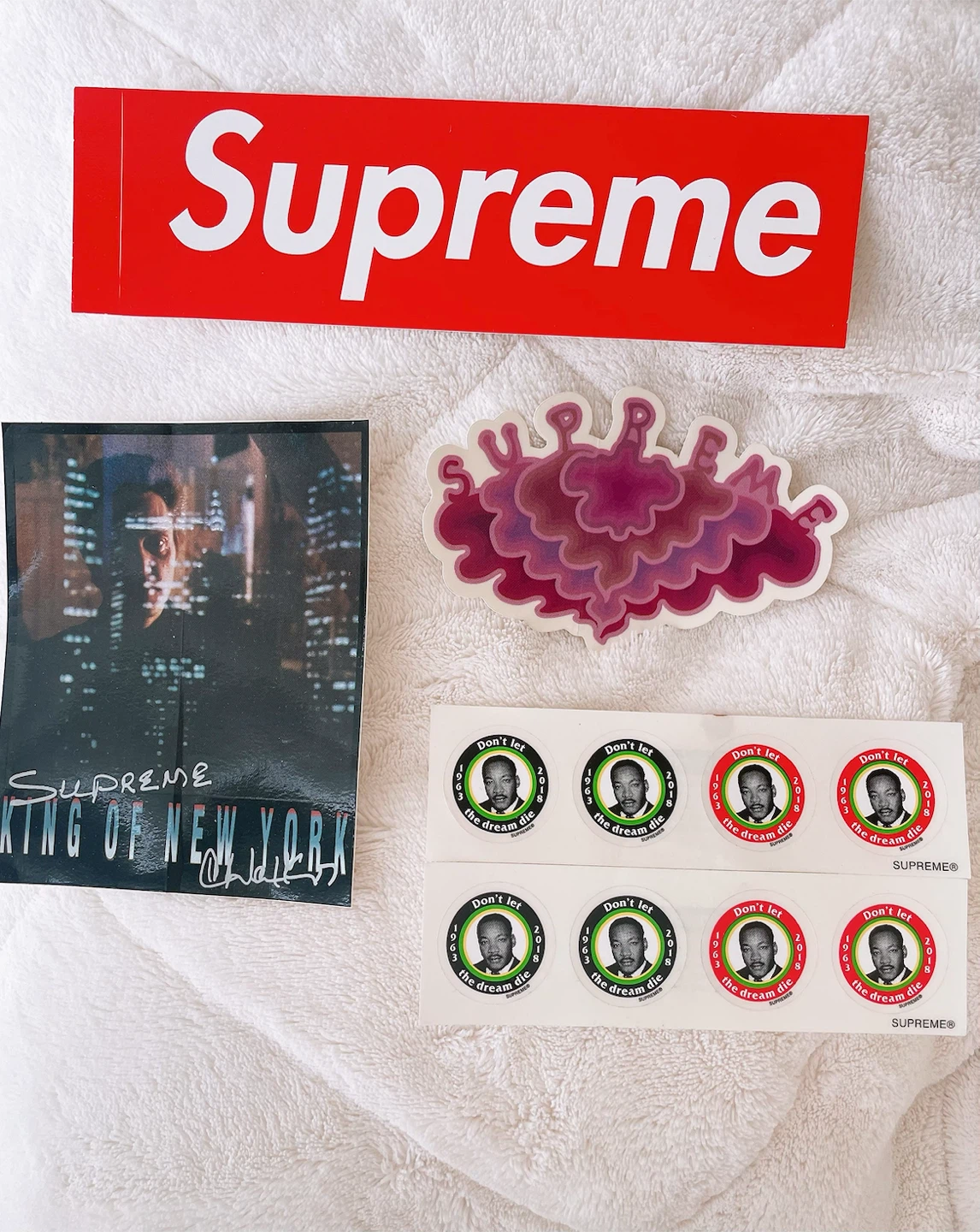 Supreme stickers