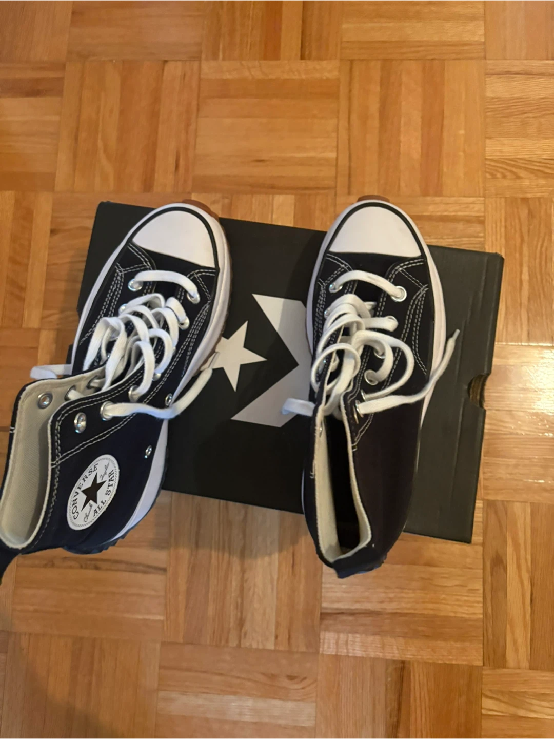 Converse Run Star Hike Hi Black/White - photo 3