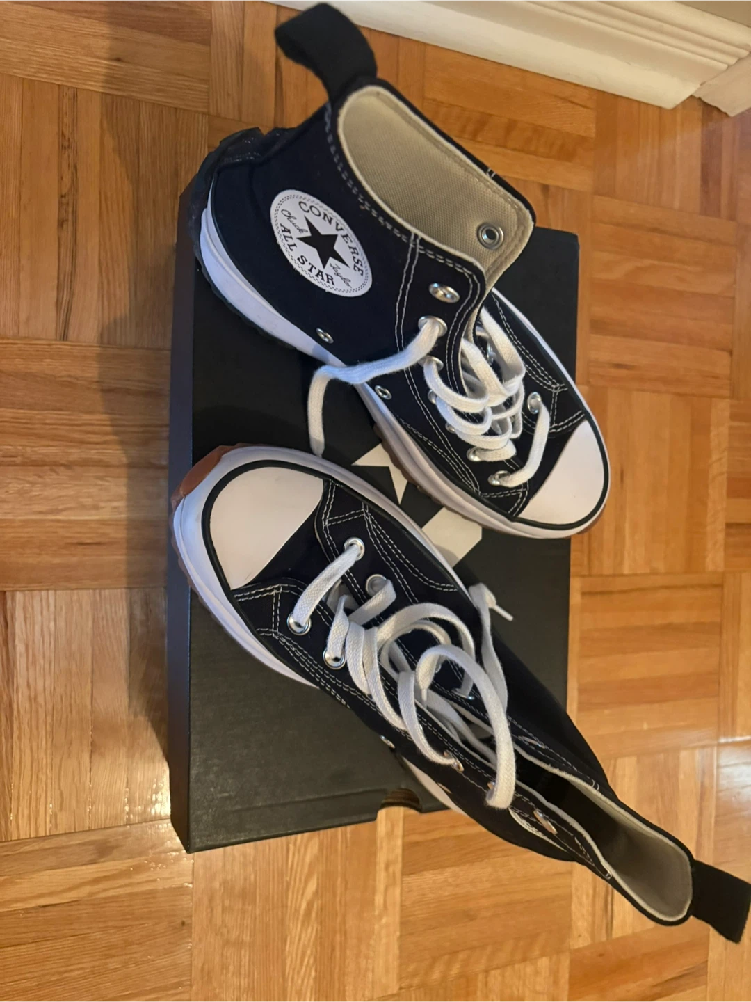 Converse Run Star Hike Hi Black/White - photo 5