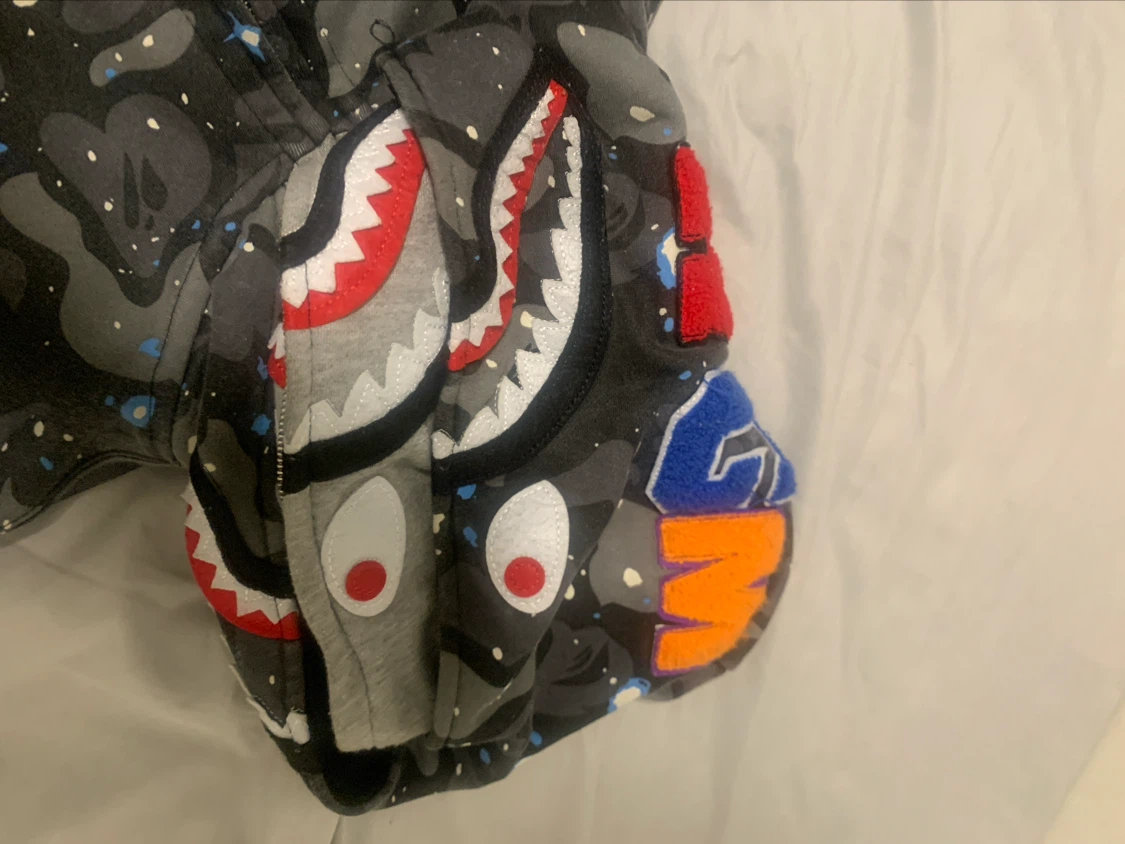 A Bathing Ape Shark Full Zip Hoodie - photo 2