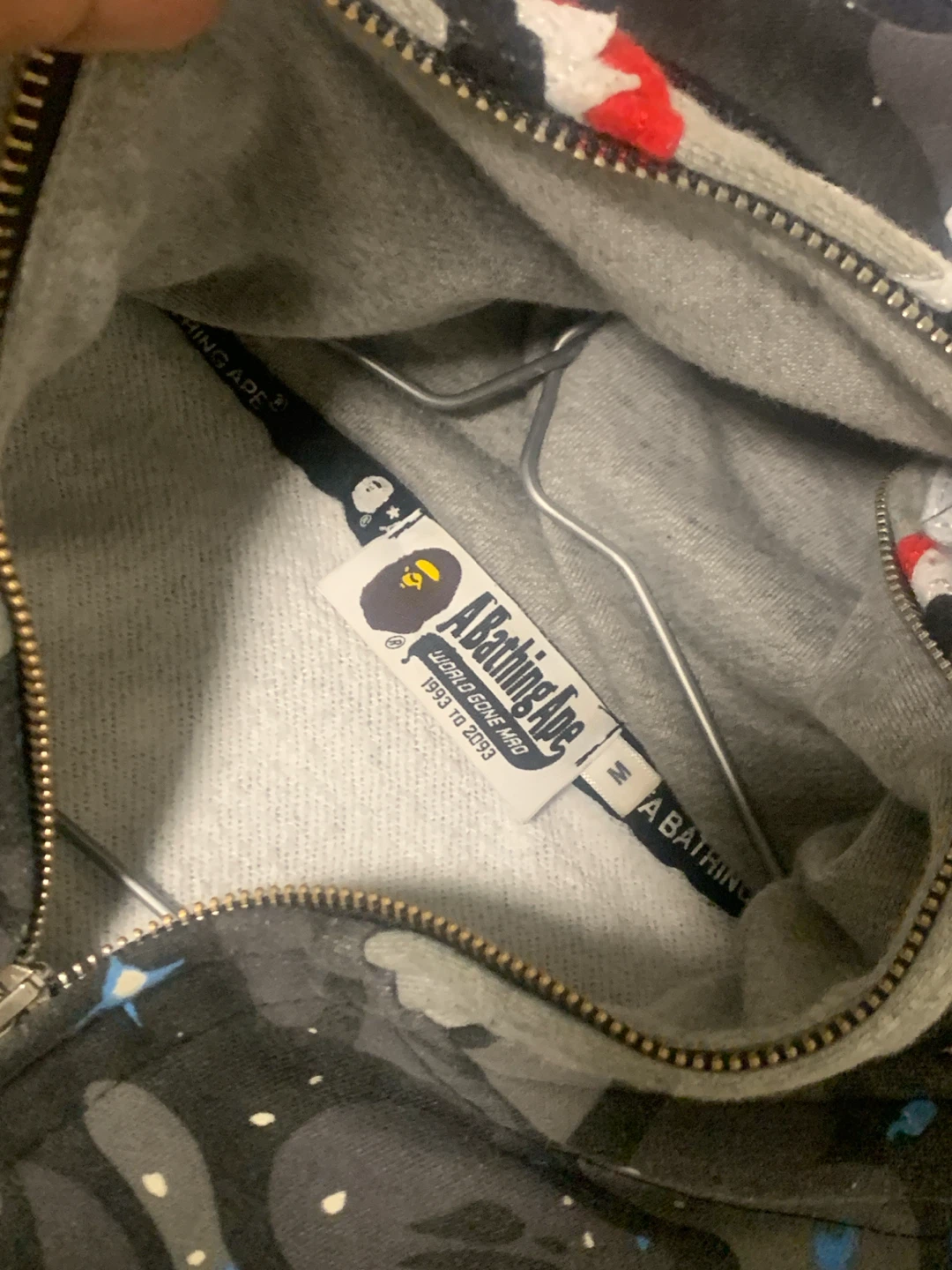 A Bathing Ape Shark Full Zip Hoodie - photo 3