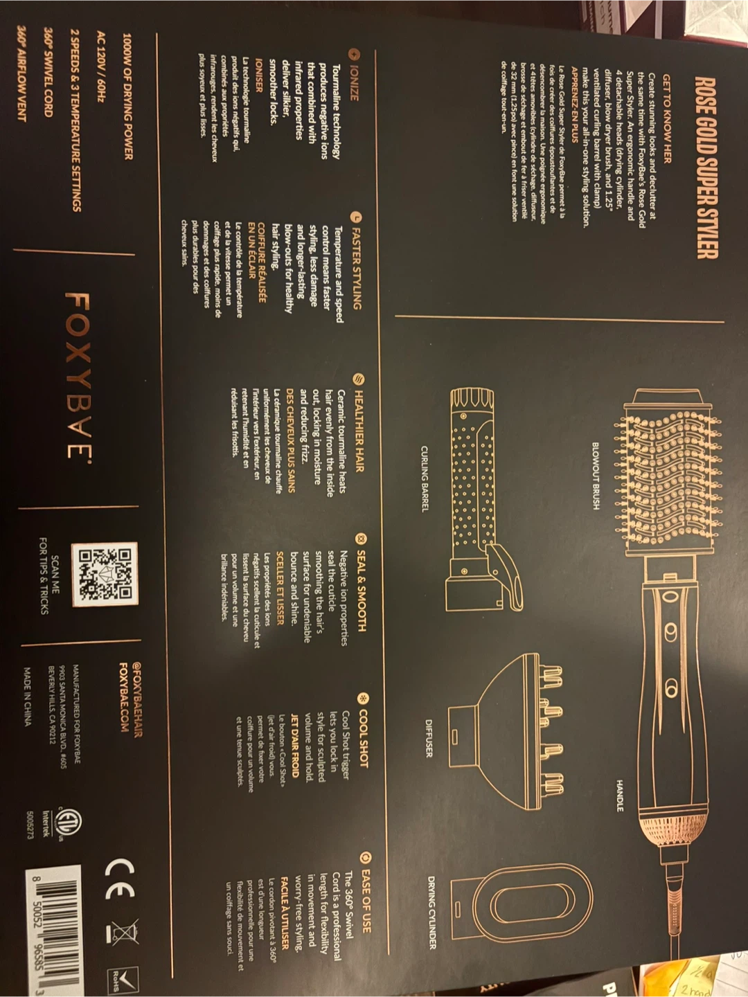 FoxyBae Rose Gold Super Styler 4-in-1 Set - photo 3