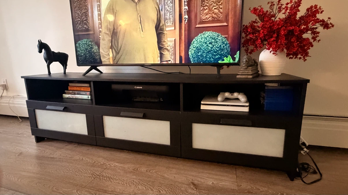 IKEA Brimnes TV Bench - Black - photo 3