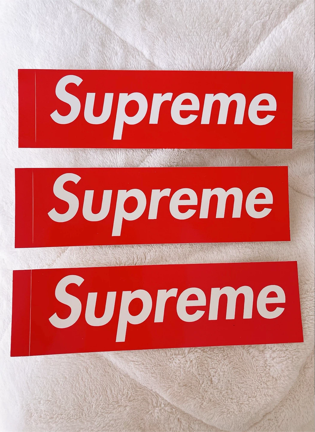 Supreme stickers