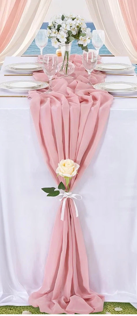 Dusty Pink Table runner
