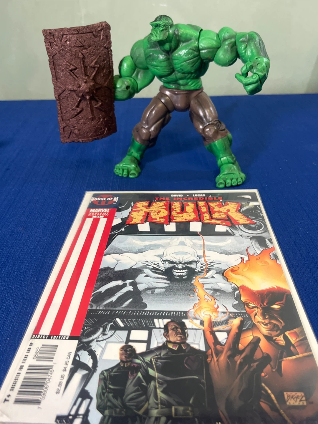 Marvel Legends Planet Hulk Figure + FREE Variant Comic Book - photo 2