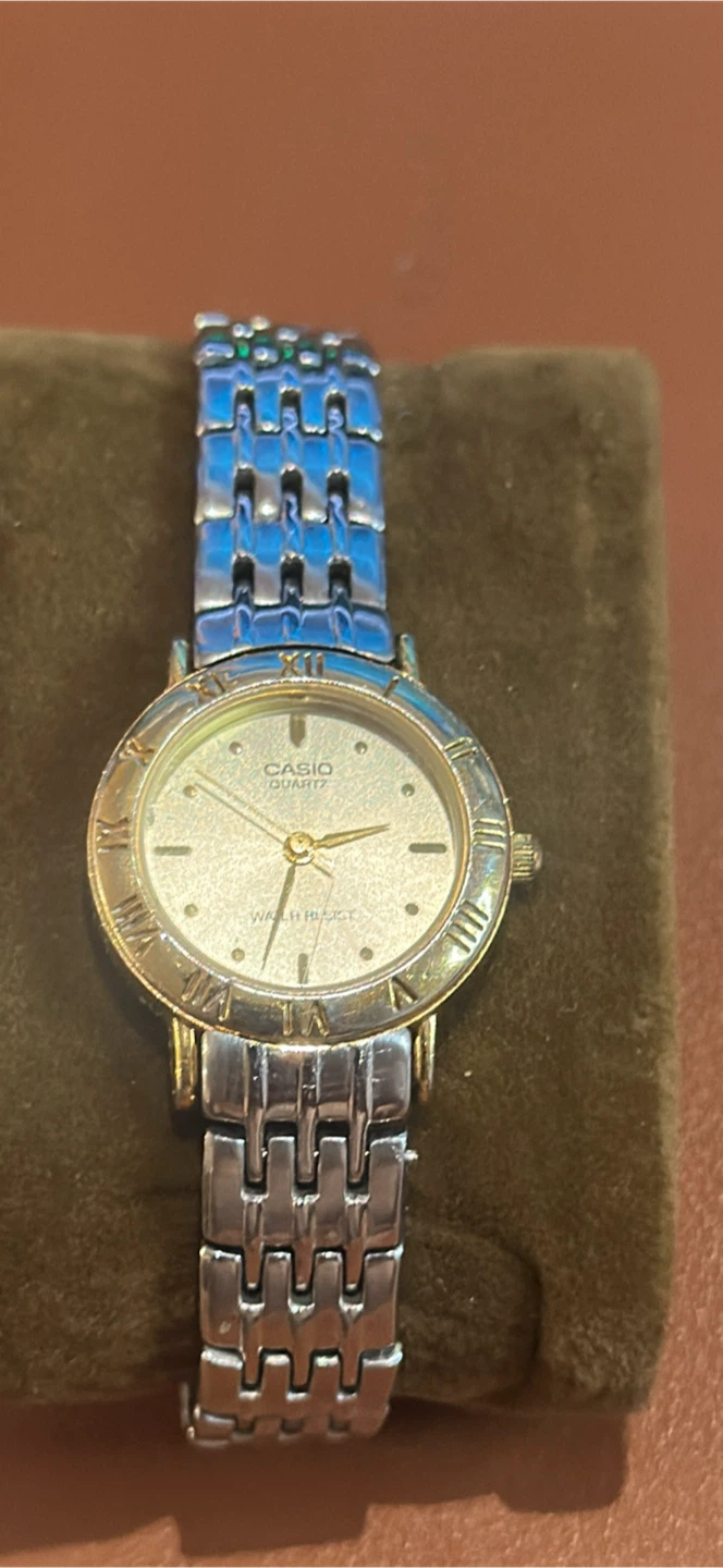 Casio Quartz Two-Tone Women's Watch