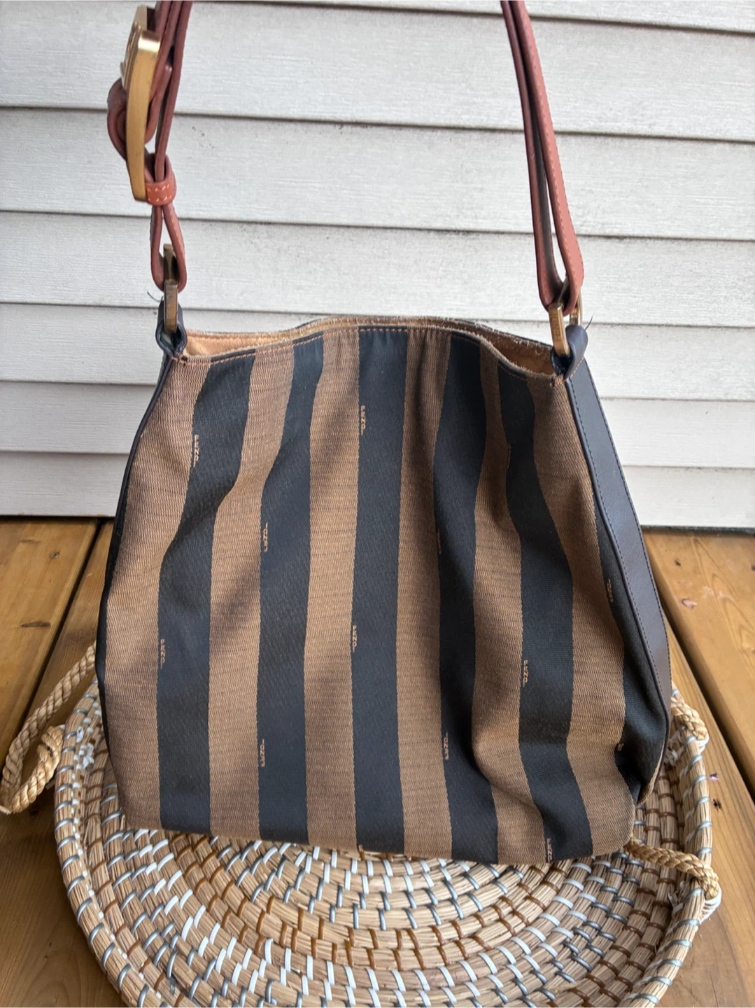 Vintage fendi shoulder hobo bag - photo 2