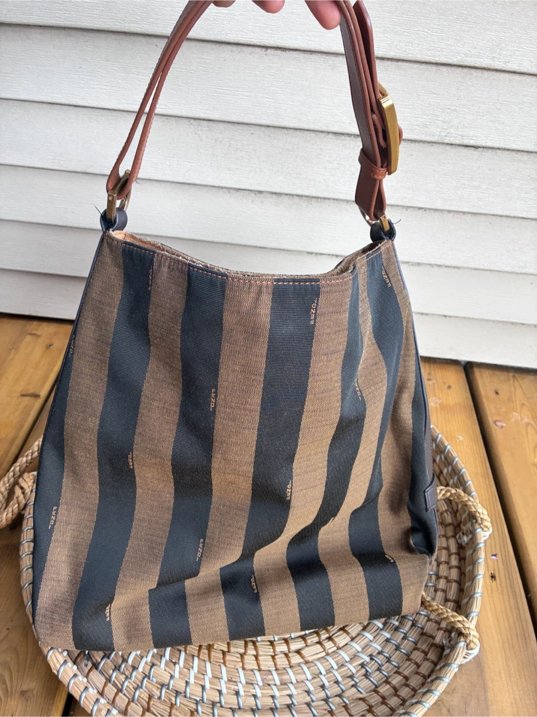Vintage fendi shoulder hobo bag - photo 3
