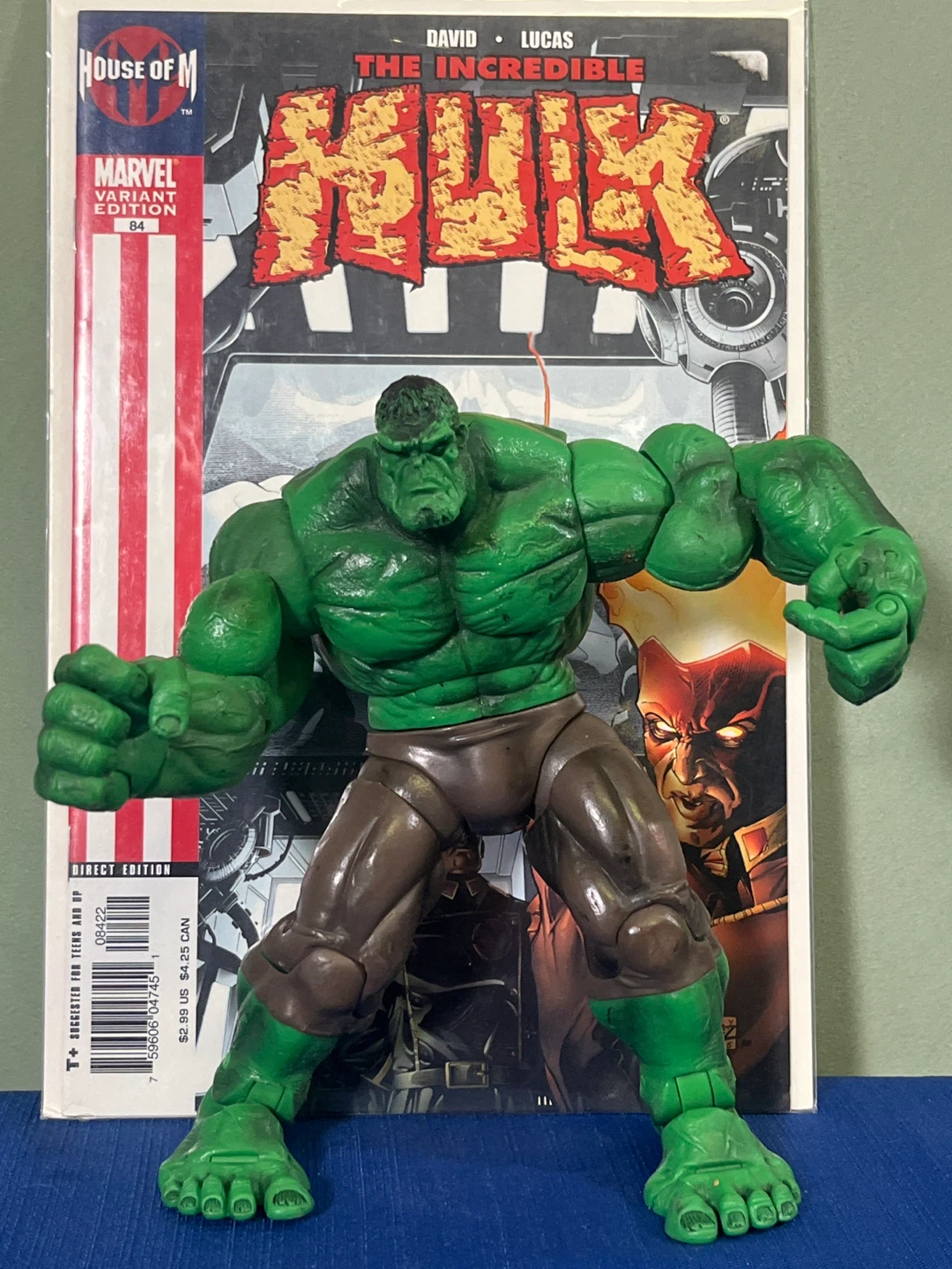 Marvel Legends Planet Hulk Figure + FREE Variant Comic Book