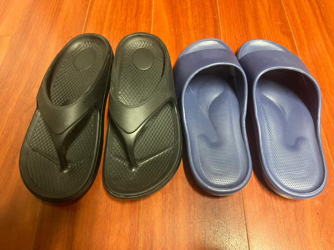 Two Pairs of Slides and Sandals Size 40 Womens - photo 2