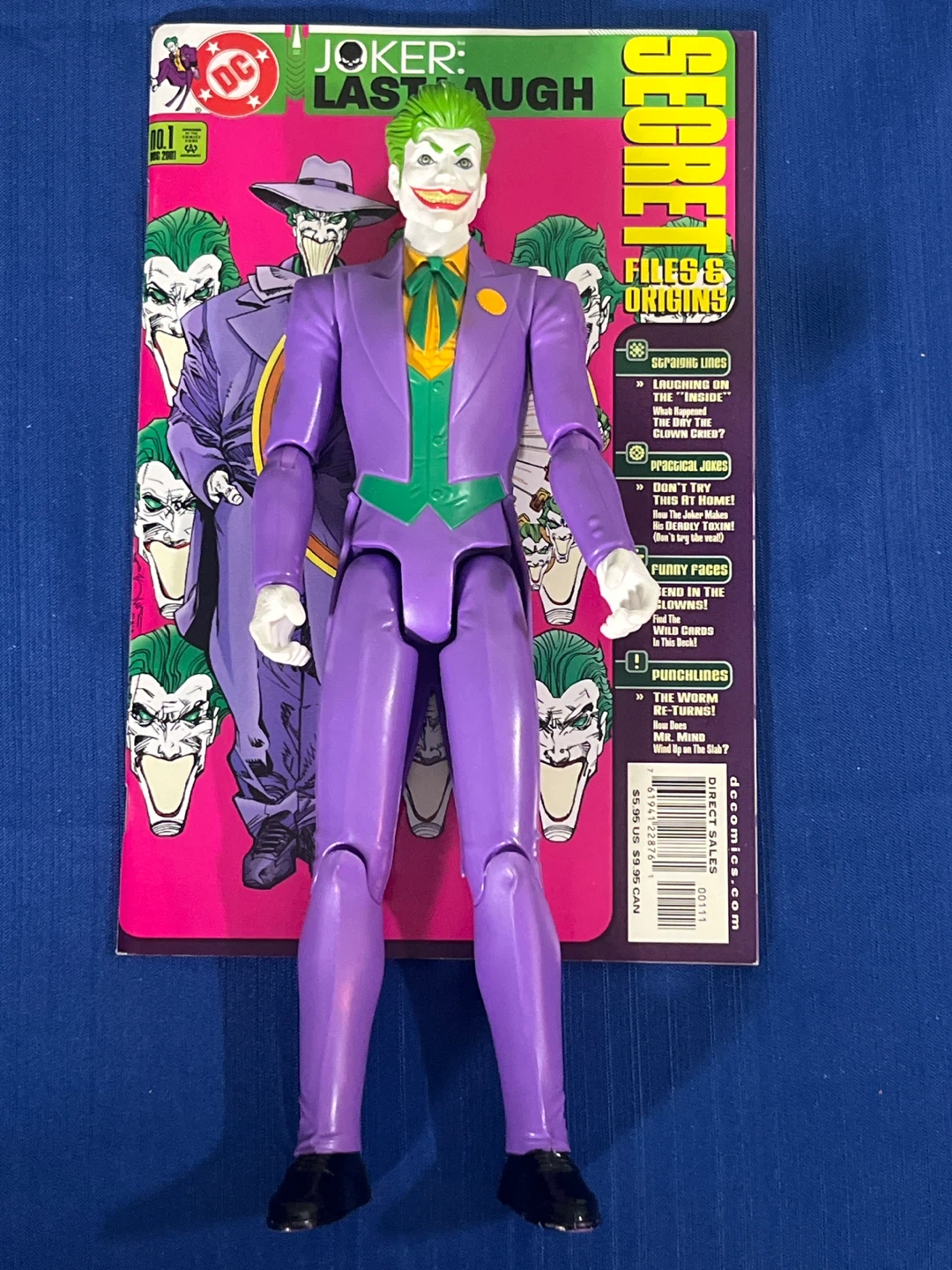 12" Joker Action Figure + FREE Classic DC Comic Book - photo 4
