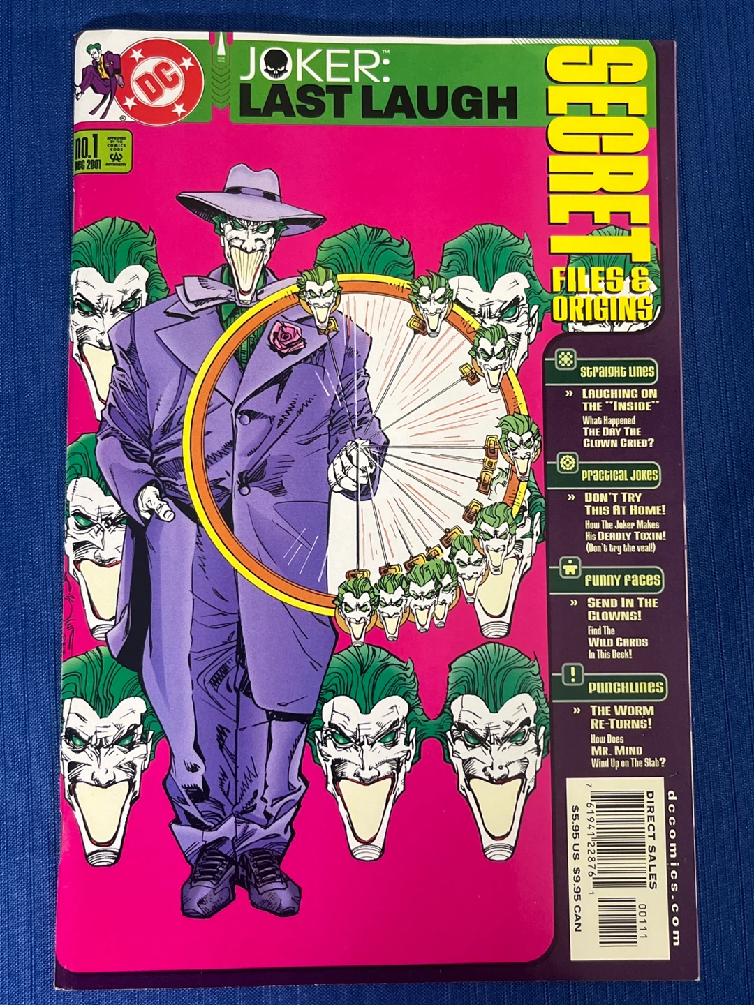 12" Joker Action Figure + FREE Classic DC Comic Book - photo 5