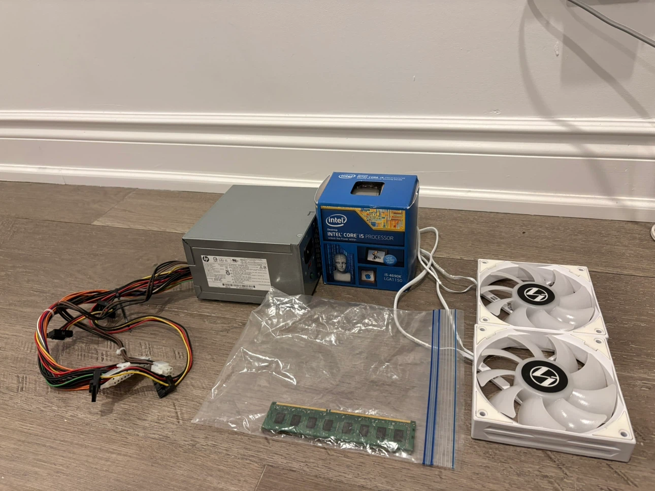 PC Parts - Intel i5 CPU | 8GB RAM | 300W PSU | 2 Lian Li Fans