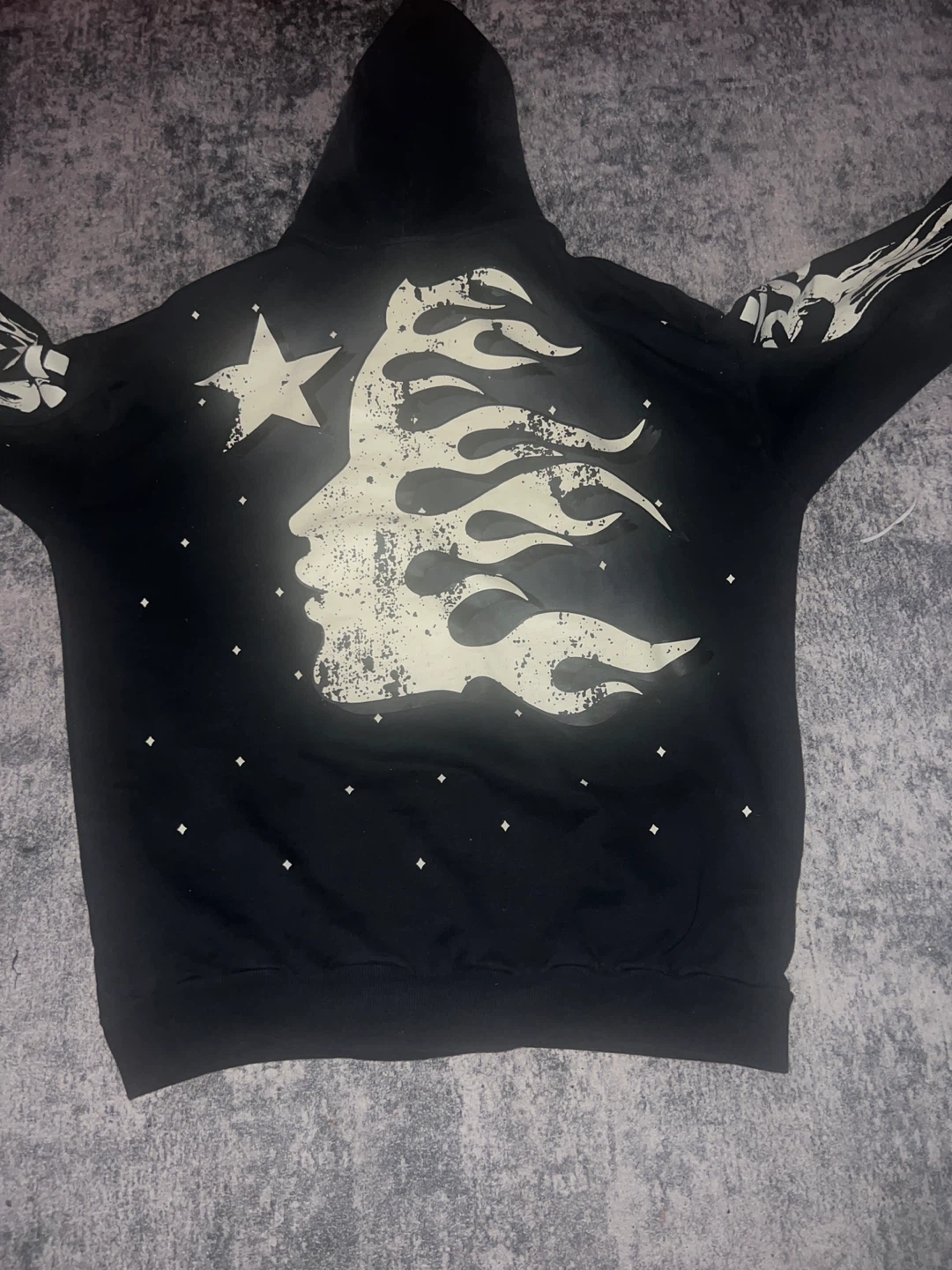 Hellstar Hoodie Black - photo 2