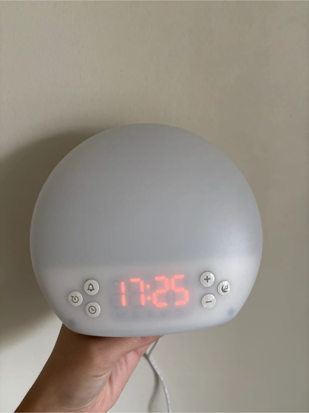 Sunrise Alarm Clock with USB Cable - photo 2