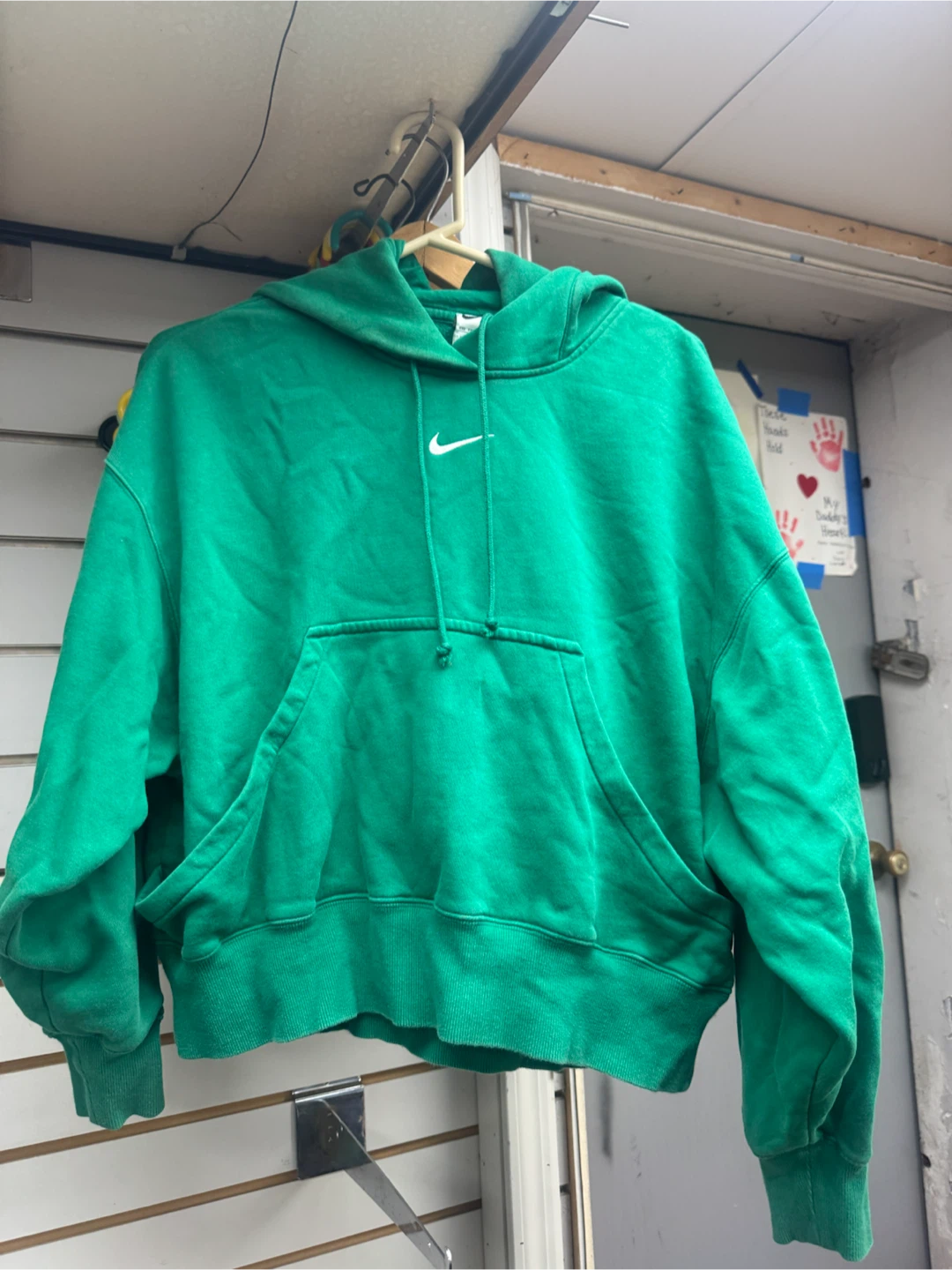 Green Nike Hoodie