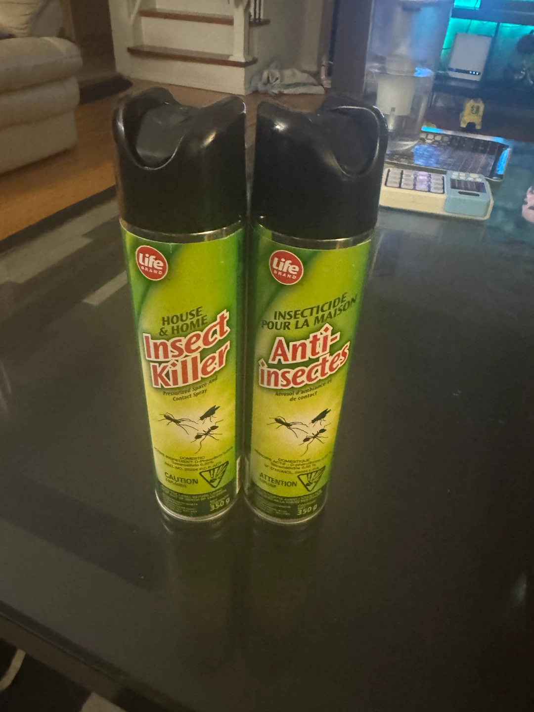 Two Life Brand Insect Killer Sprays