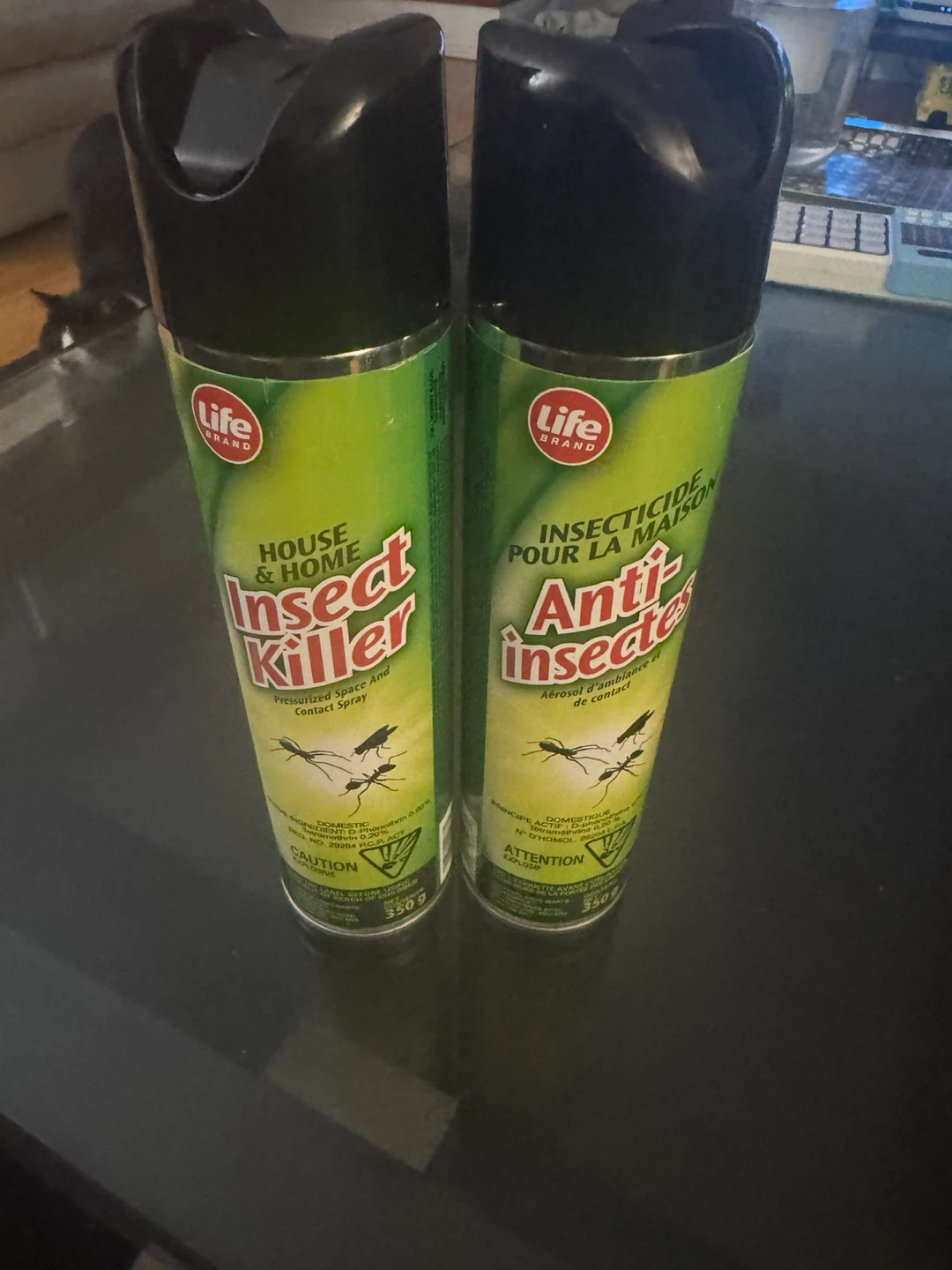Two Life Brand Insect Killer Sprays - photo 2
