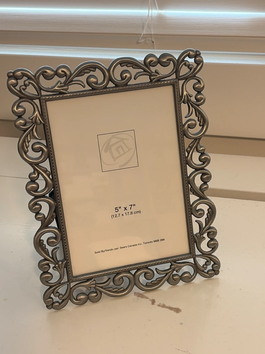 Ornate Silver-Tone Photo Frame - photo 2