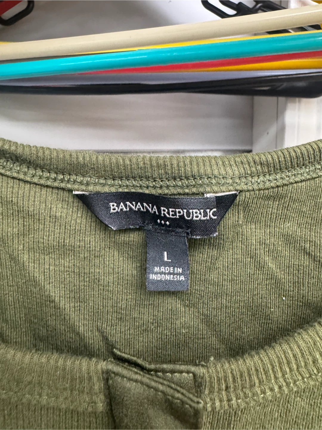 Banana Republic Olive Green Tank Top - photo 2