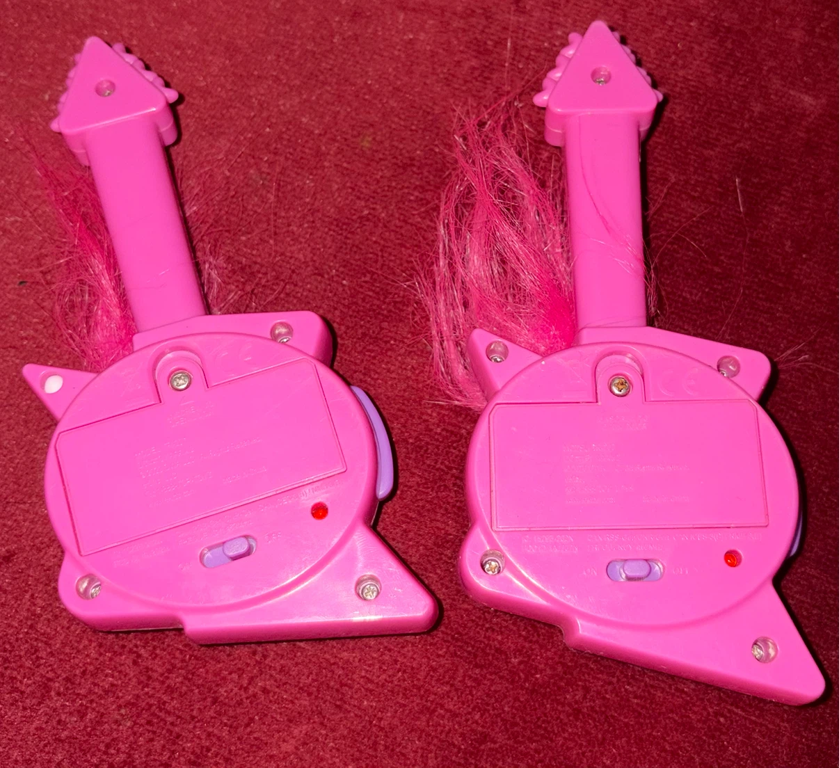 2 Trolls Movie Toy Guitar Walkie Talkies - photo 3