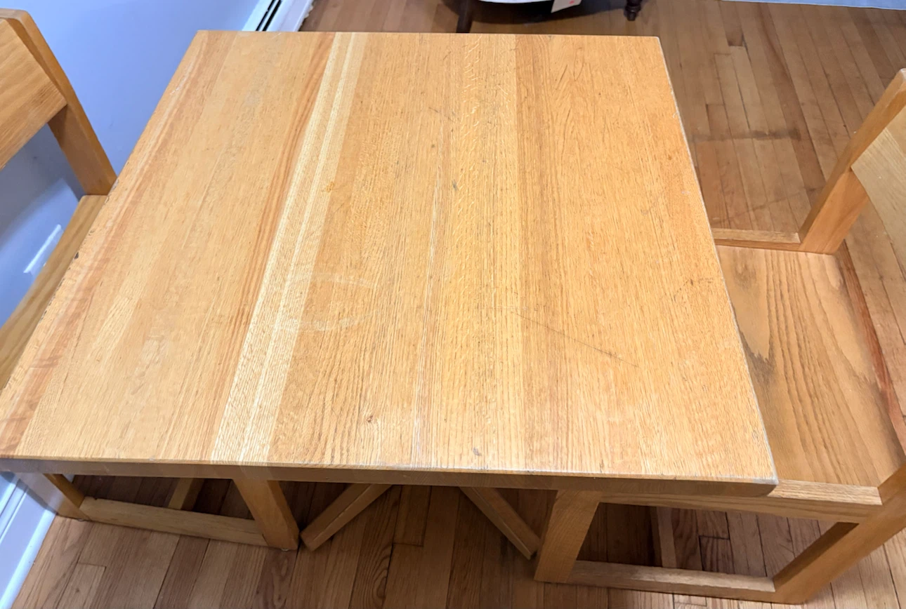 Dining Table & 2 Chairs - photo 2