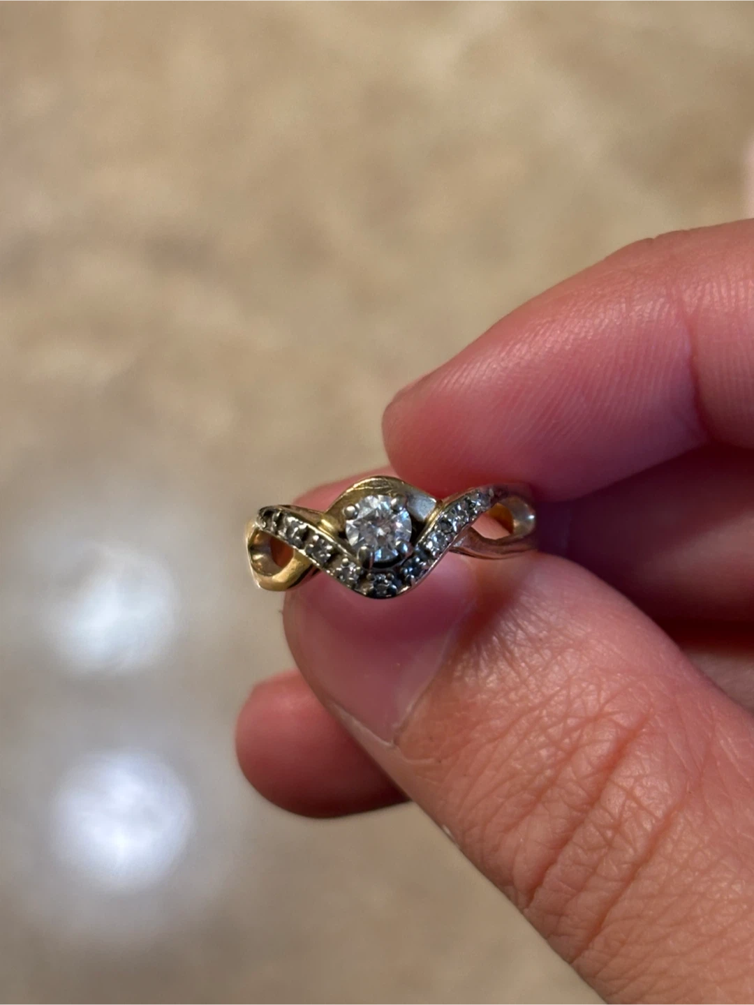 Vintage 14k gold ring