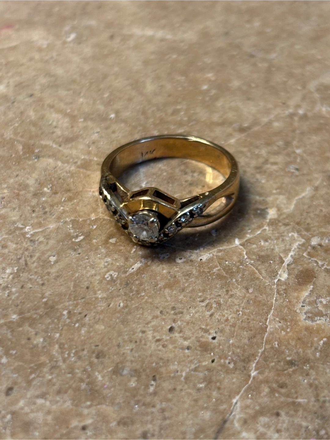 Vintage 14k gold ring - photo 2