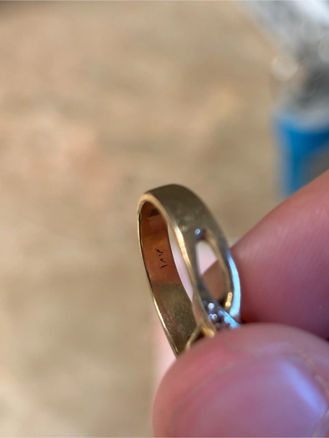 Vintage 14k gold ring - photo 3