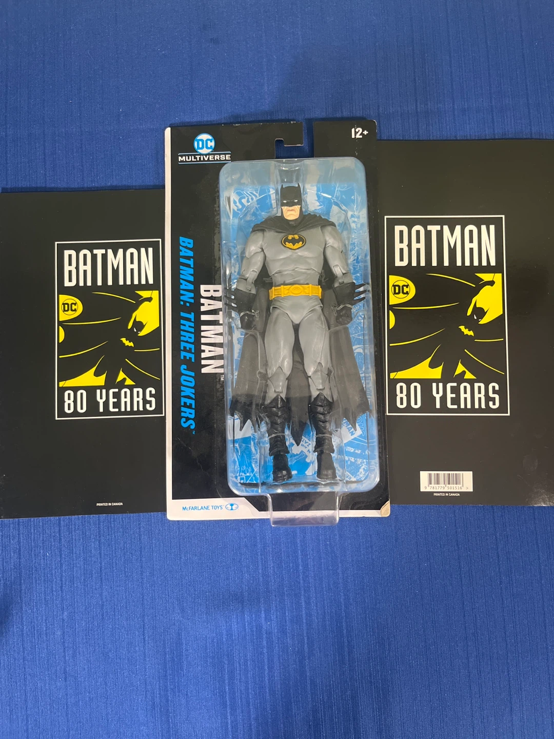 DC Multiverse Batman Action Figure + 2 Bonus Comic Books
