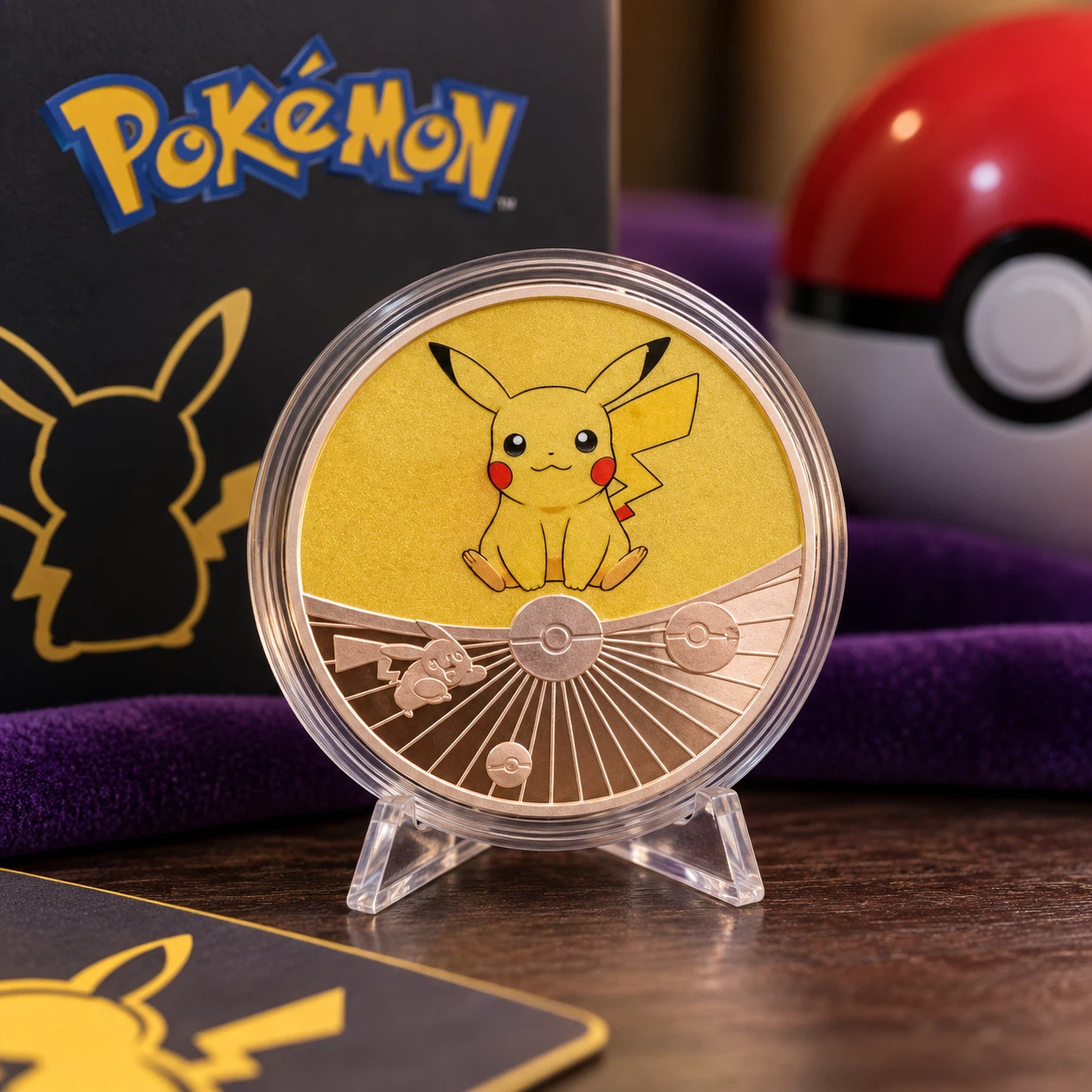 Pokemon Pikachu Copper .999 1 oz Round