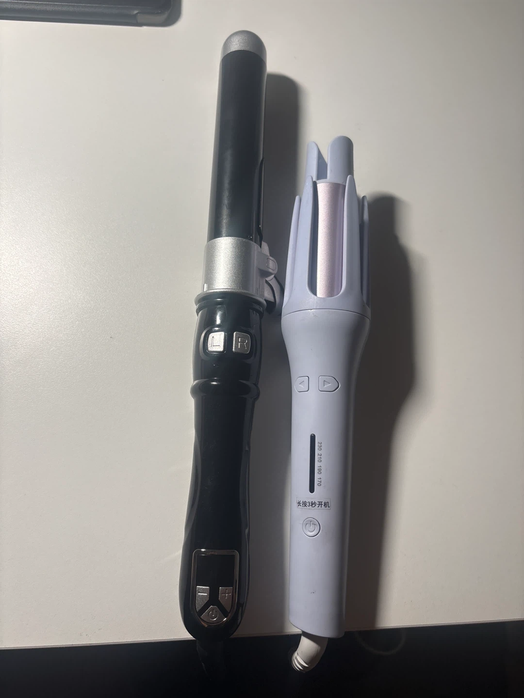 Two Wired Automatic Hair Curling Wands