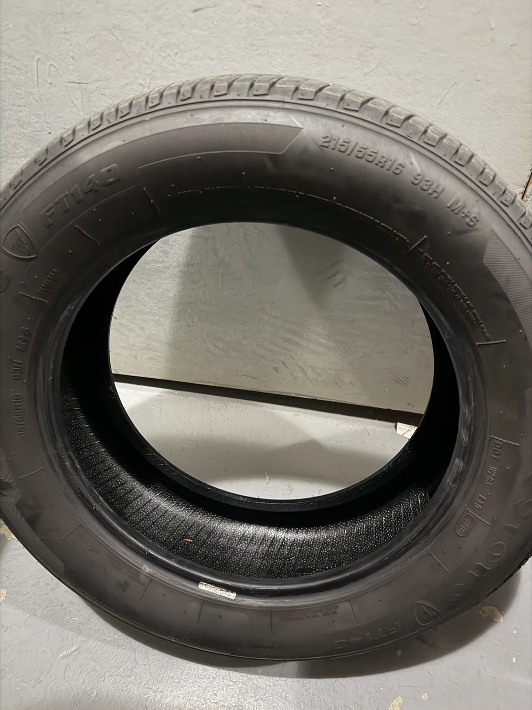 Firestone FT140 Tire 215/55R16 - photo 2