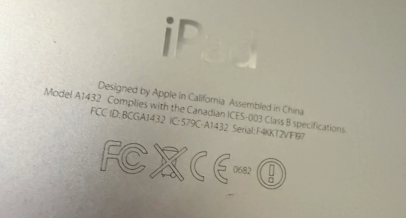 IPAD • PassCode Locked (Thrift Store) • $50 FIRM - photo 5
